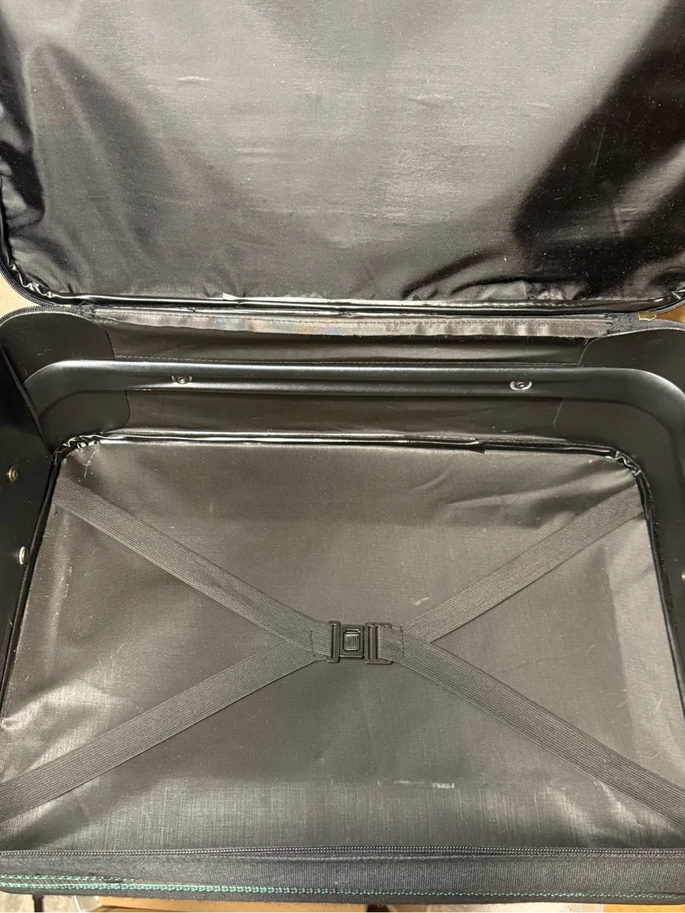 McGregor Black Travel Carry-On with Green Accent
